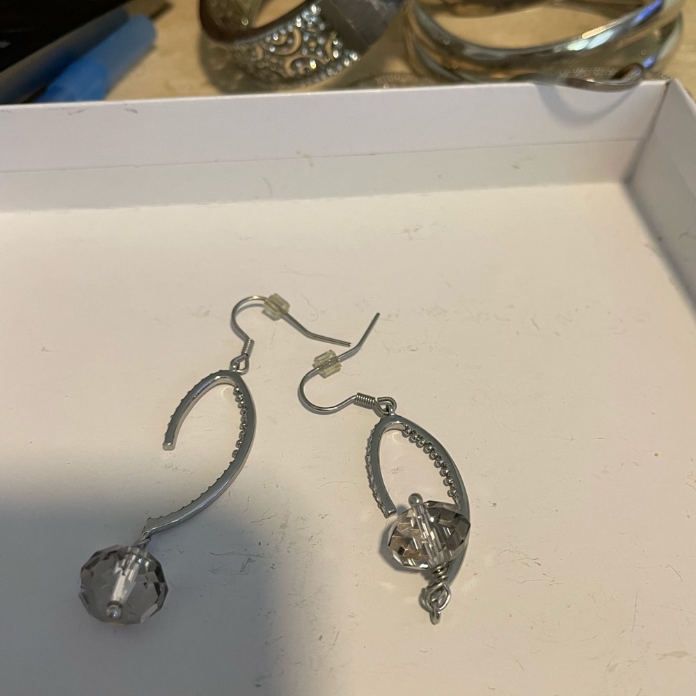 3 pair of earrings.